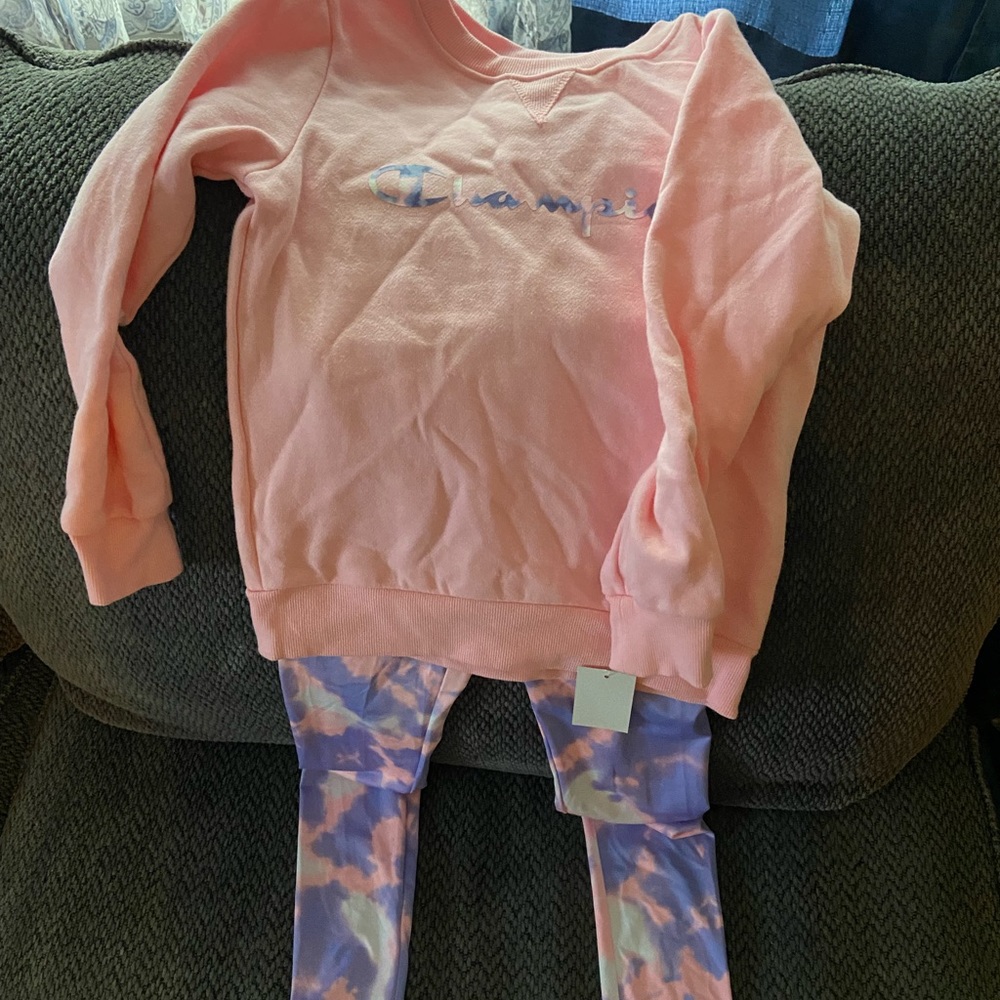 Pink Champion girls outfit